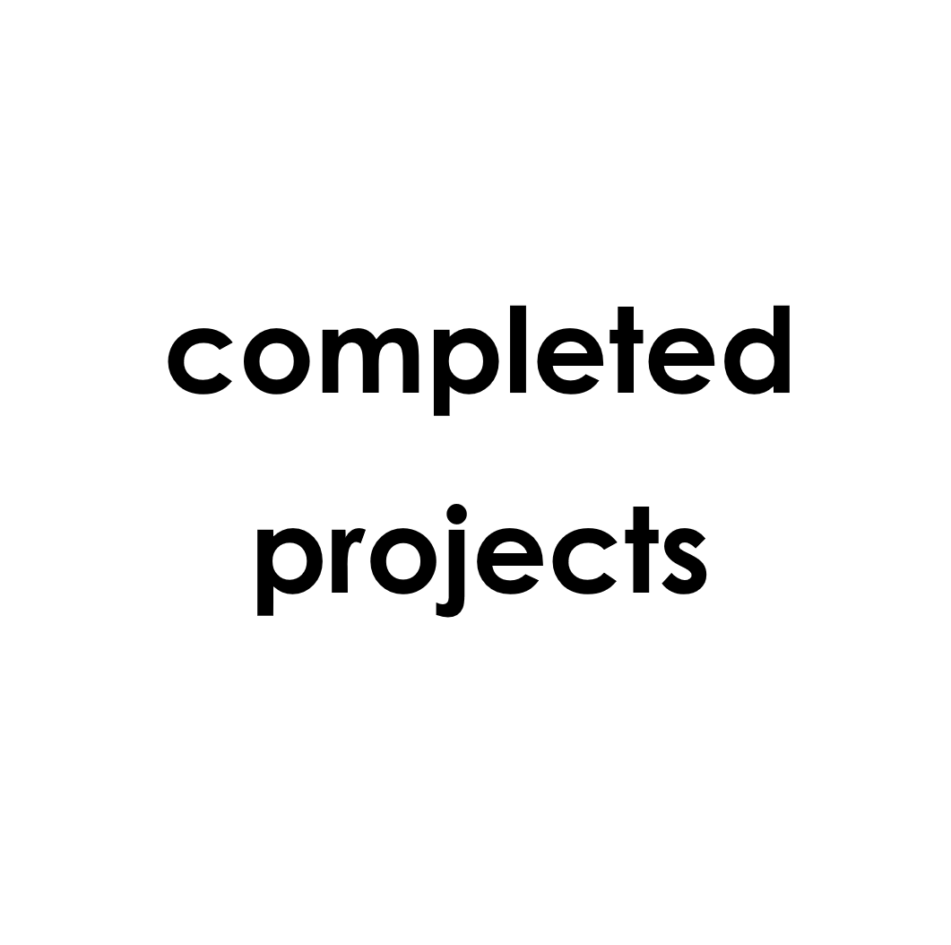 completed projects