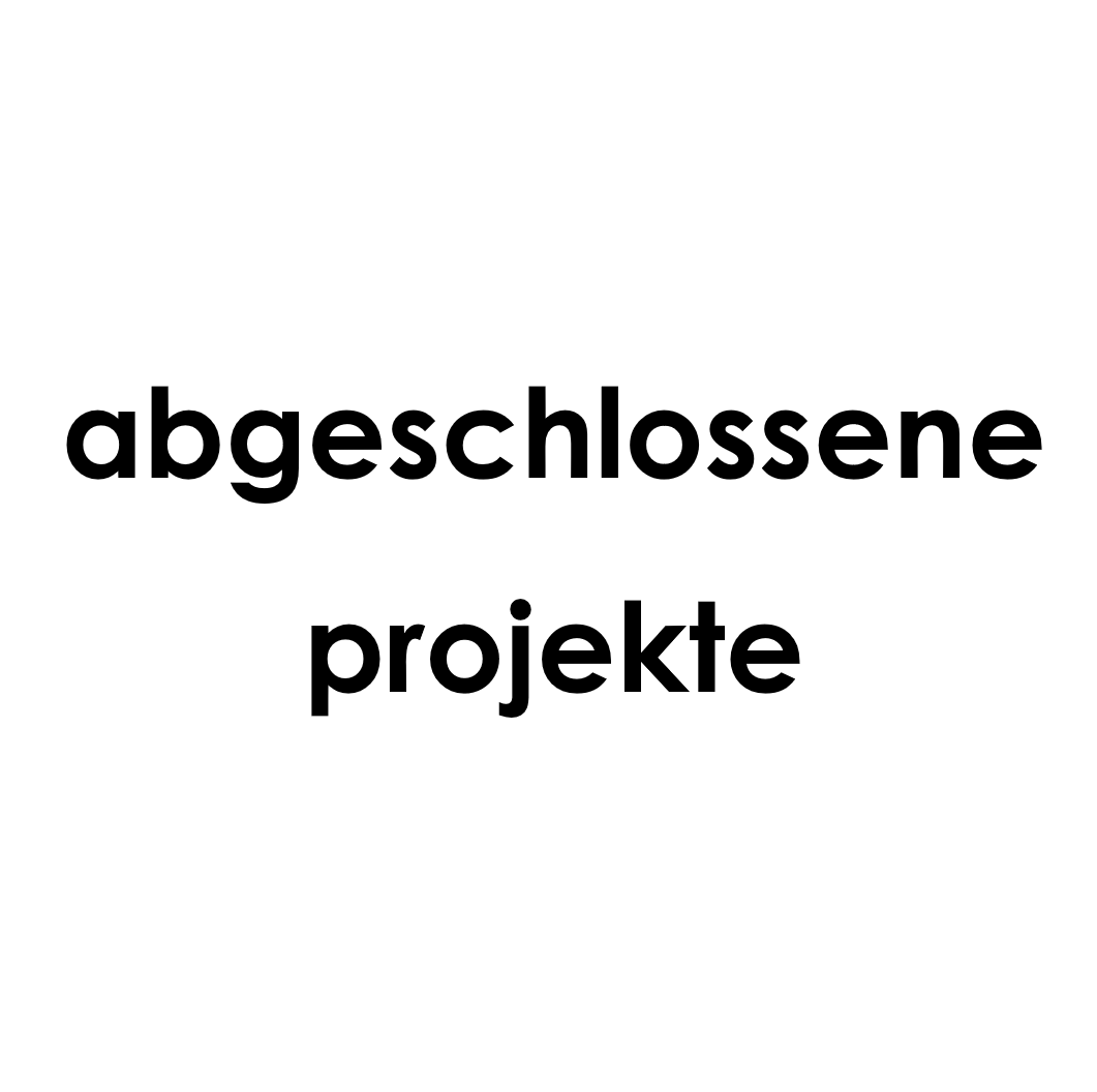 abgeschlossene Projekte